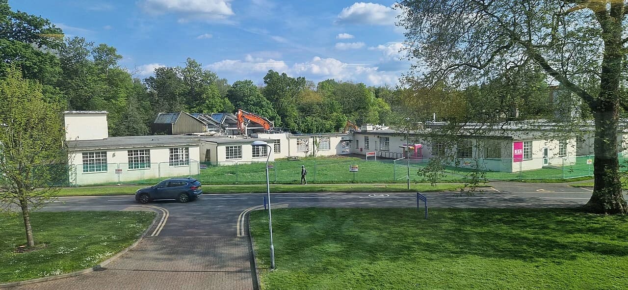 University of Reading WhiteKnights campus building, United Kingdom